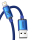 Baseus Crystal Shine Series USB-A - Lightning 2,4A 1,2m niebieski - 1295802 - zdjęcie 3